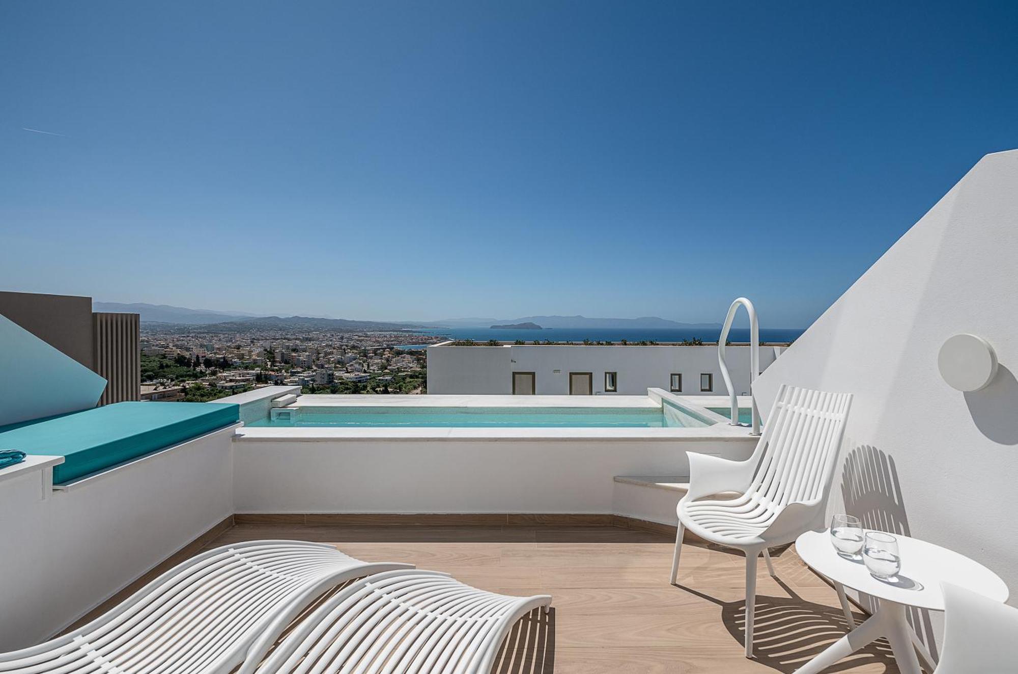 Lagon Life Spirit Boutique Hotel - Adults Only Chania  Bilik gambar Rooftop pool