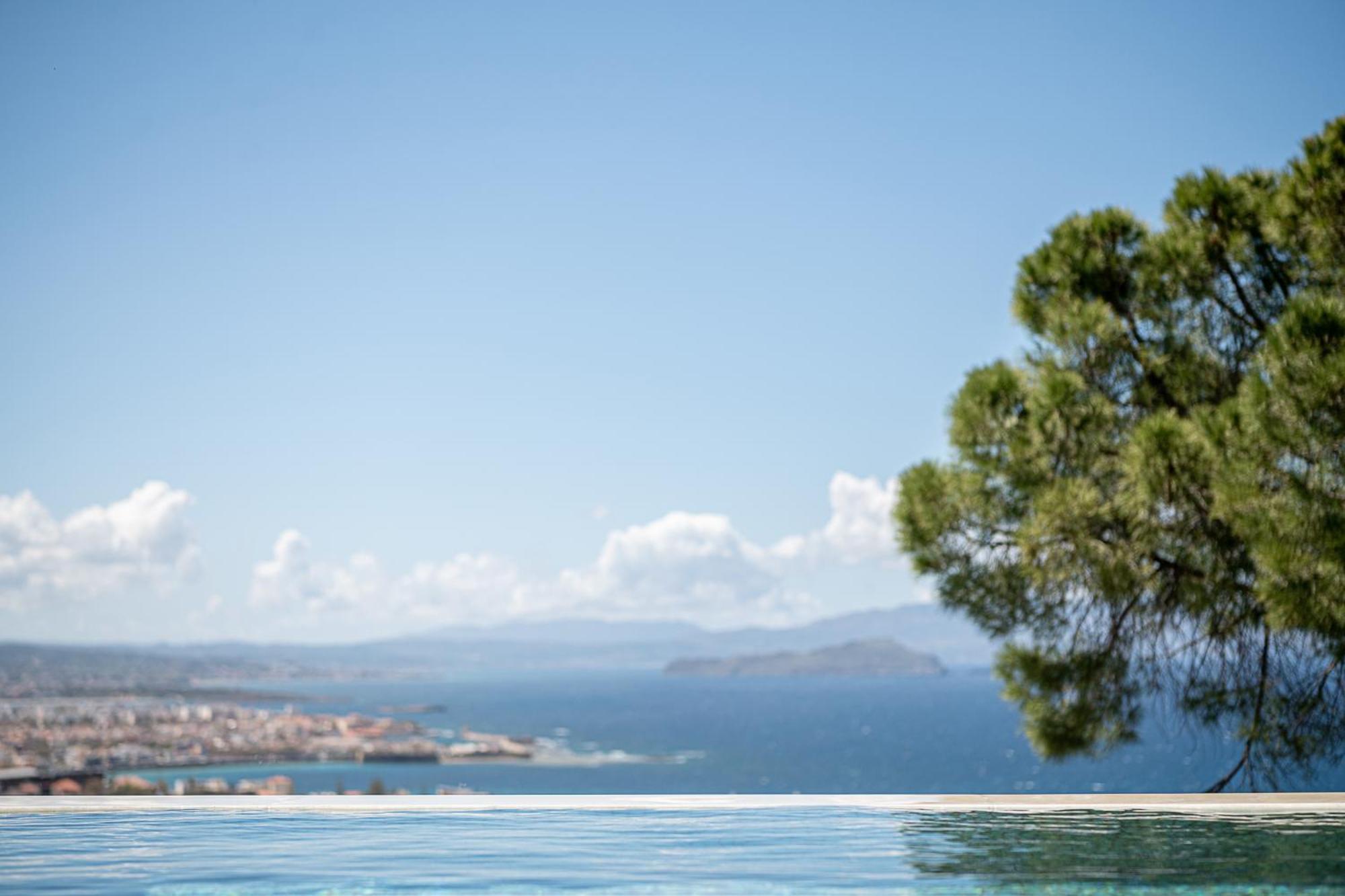 Lagon Life Spirit Boutique Hotel - Adults Only Chania  Luaran gambar View of the Gulf of Pag from the island of Pag